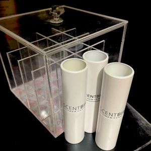 Perfume Organizer and Refillable Perfume Bottle Atomizer